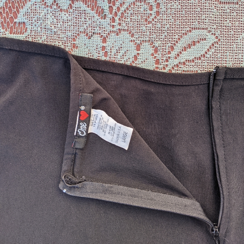 Y2K Embroidered Midi Skirt - Picture 4 of 6